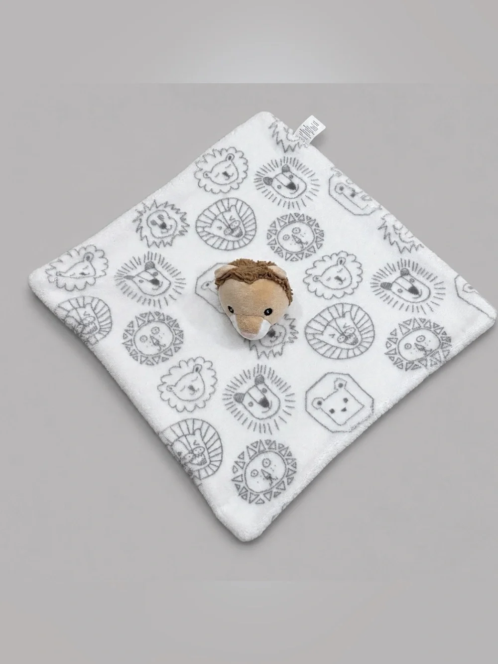 Lila & Jack Lion Lovey Security Blanket Plush Baby Safari Animals Fleece Nursery
